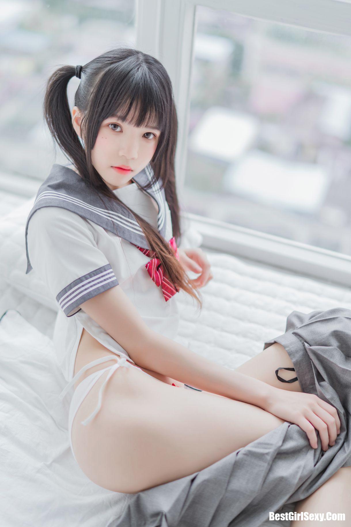 Coser@桜桃喵 Vol.084 桜桃未熟2 心形胖次 59