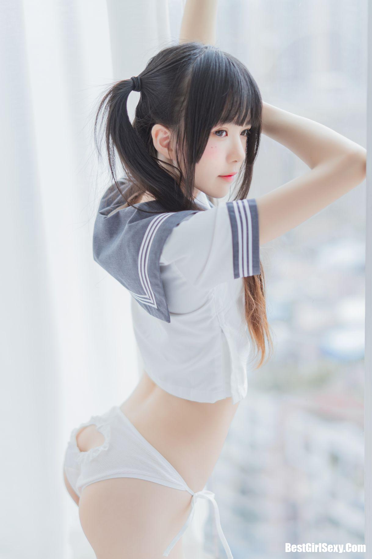 Coser@桜桃喵 Vol.084 桜桃未熟2 心形胖次 73