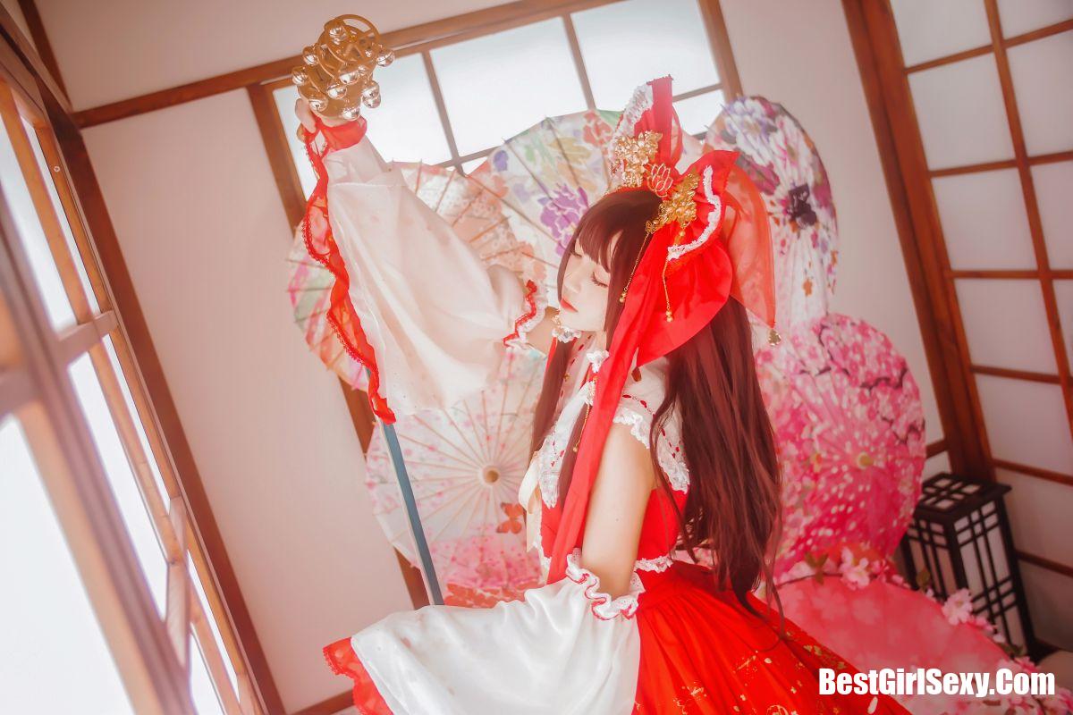 Coser@桜桃喵 Vol.038 灵梦 新年快乐 5