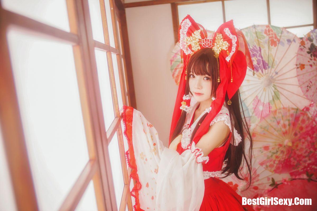 Coser@桜桃喵 Vol.038 灵梦 新年快乐 6