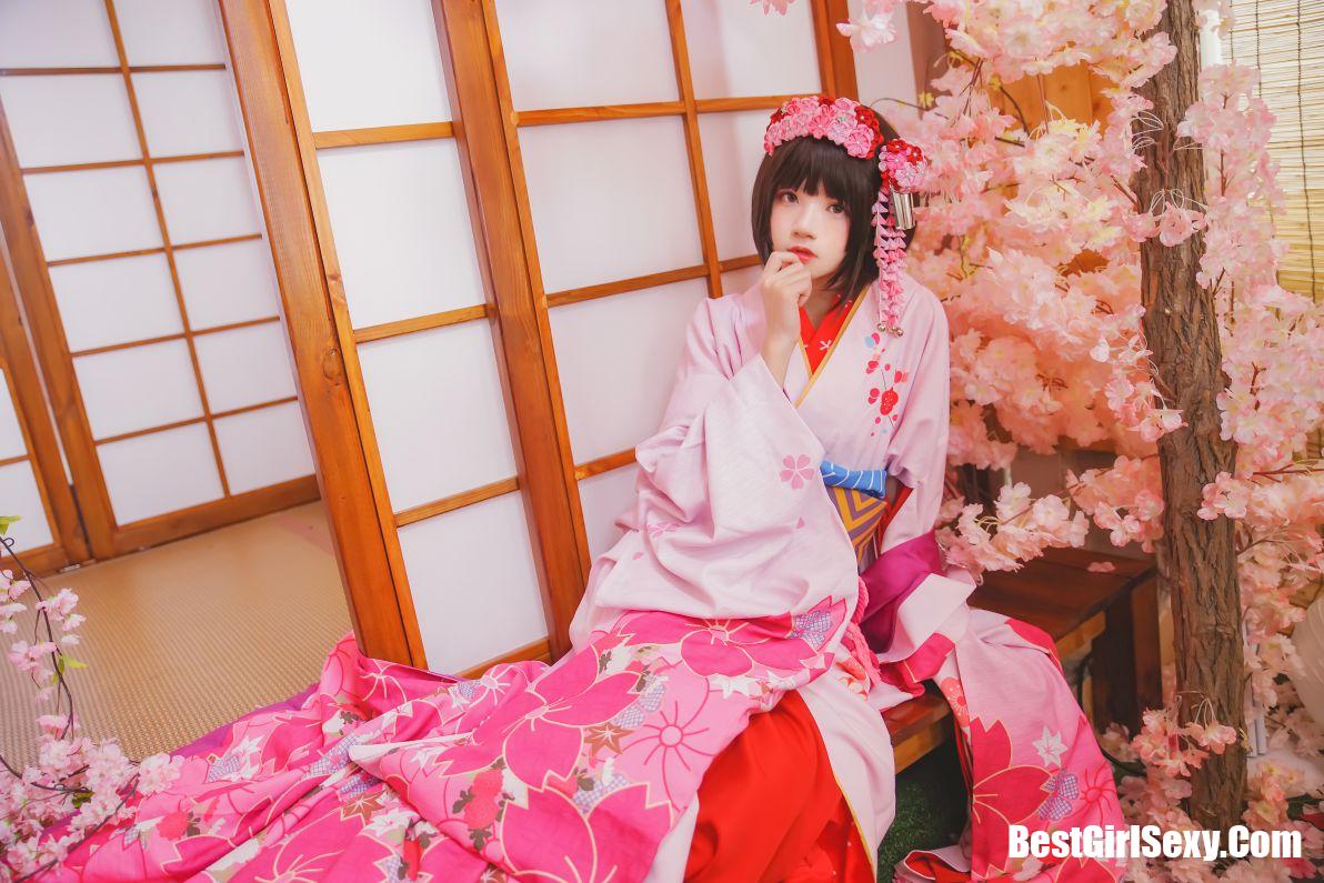 Coser@桜桃喵 Vol.032 加藤惠 和服 11