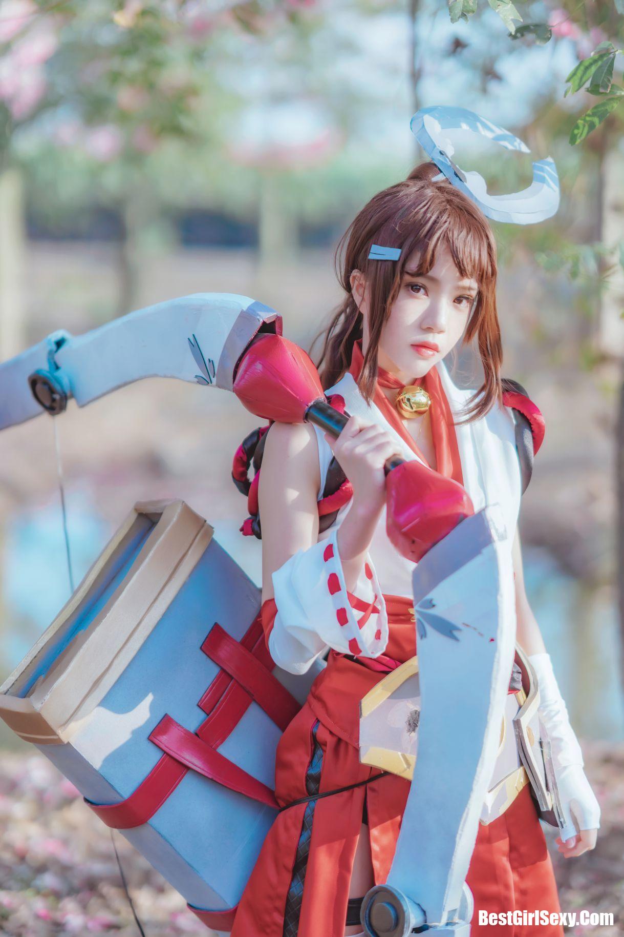 Coser@桜桃喵 Vol.023 王者荣耀伽罗COS 7