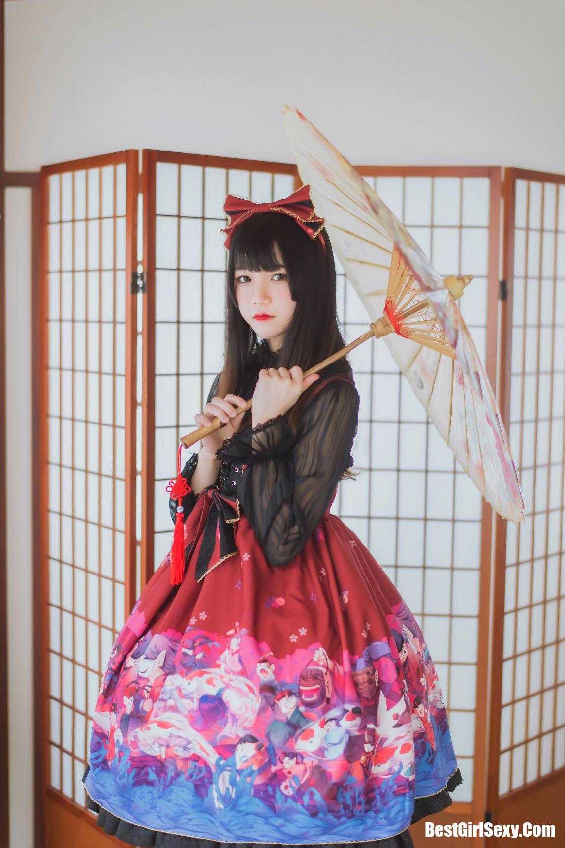 Coser@桜桃喵 Vol.020 和风lolita 2