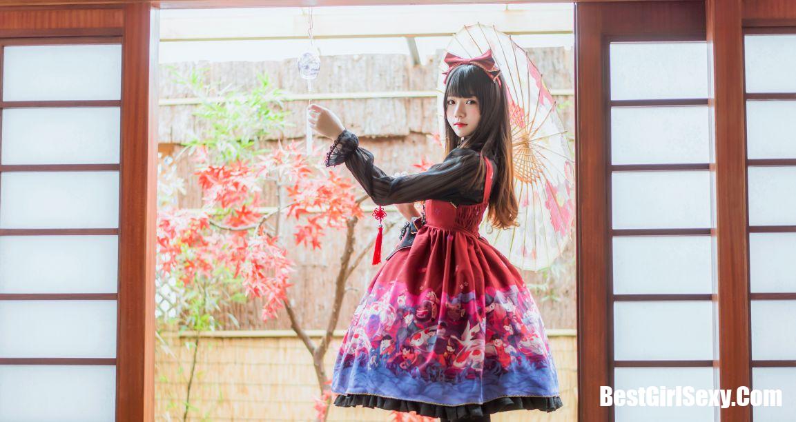 Coser@桜桃喵 Vol.020 和风lolita 4