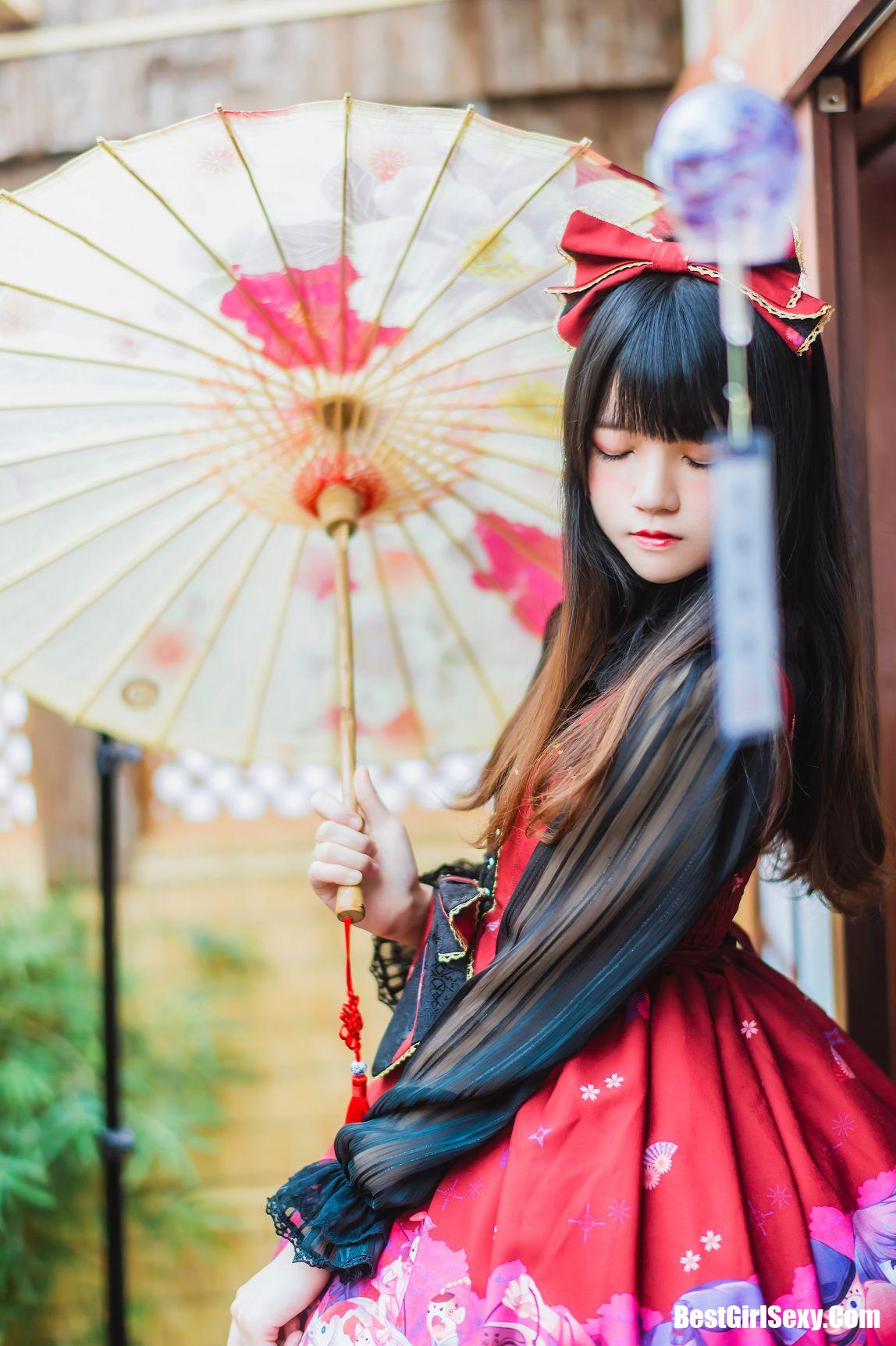 Coser@桜桃喵 Vol.020 和风lolita 5