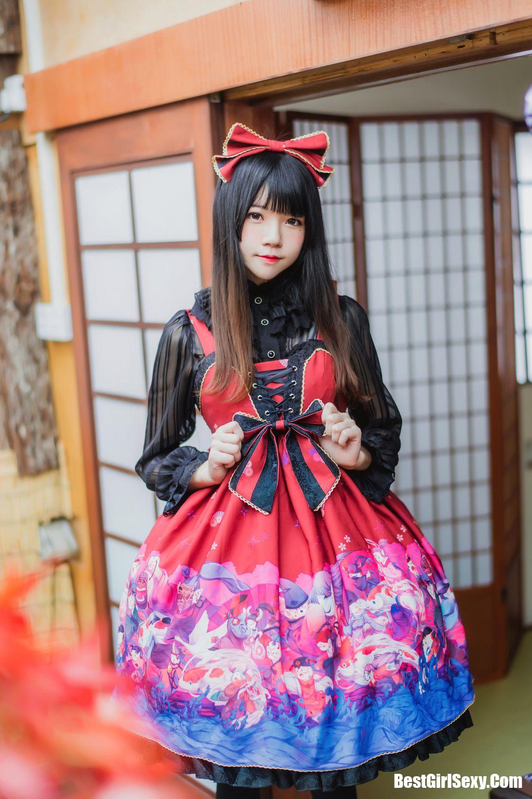 Coser@桜桃喵 Vol.020 和风lolita 8