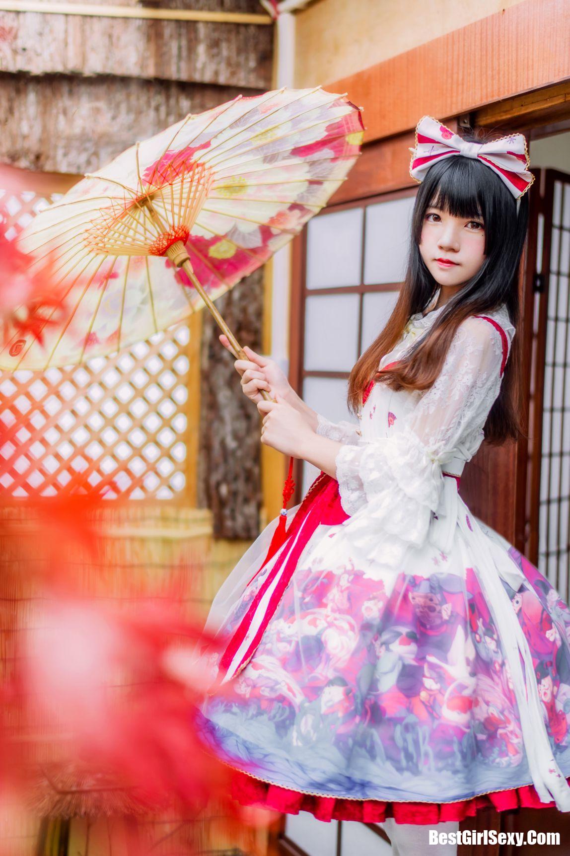 Coser@桜桃喵 Vol.020 和风lolita 12