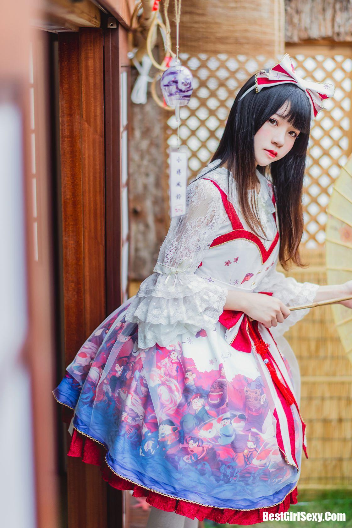 Coser@桜桃喵 Vol.020 和风lolita 15