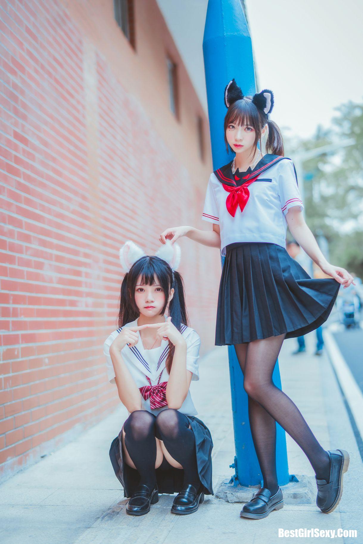 Coser@桜桃喵 Vol.003 JK百合2 8