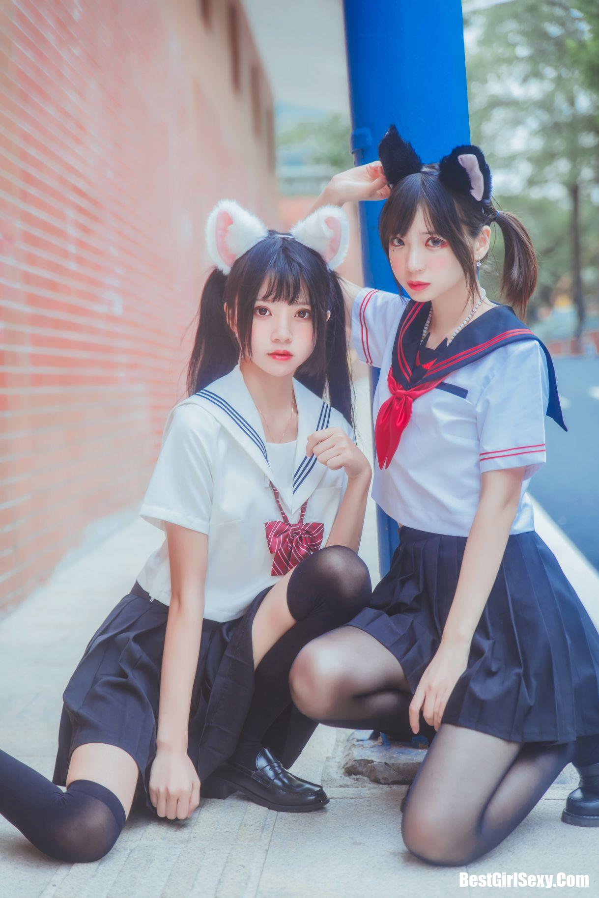 Coser@桜桃喵 Vol.003 JK百合2 12