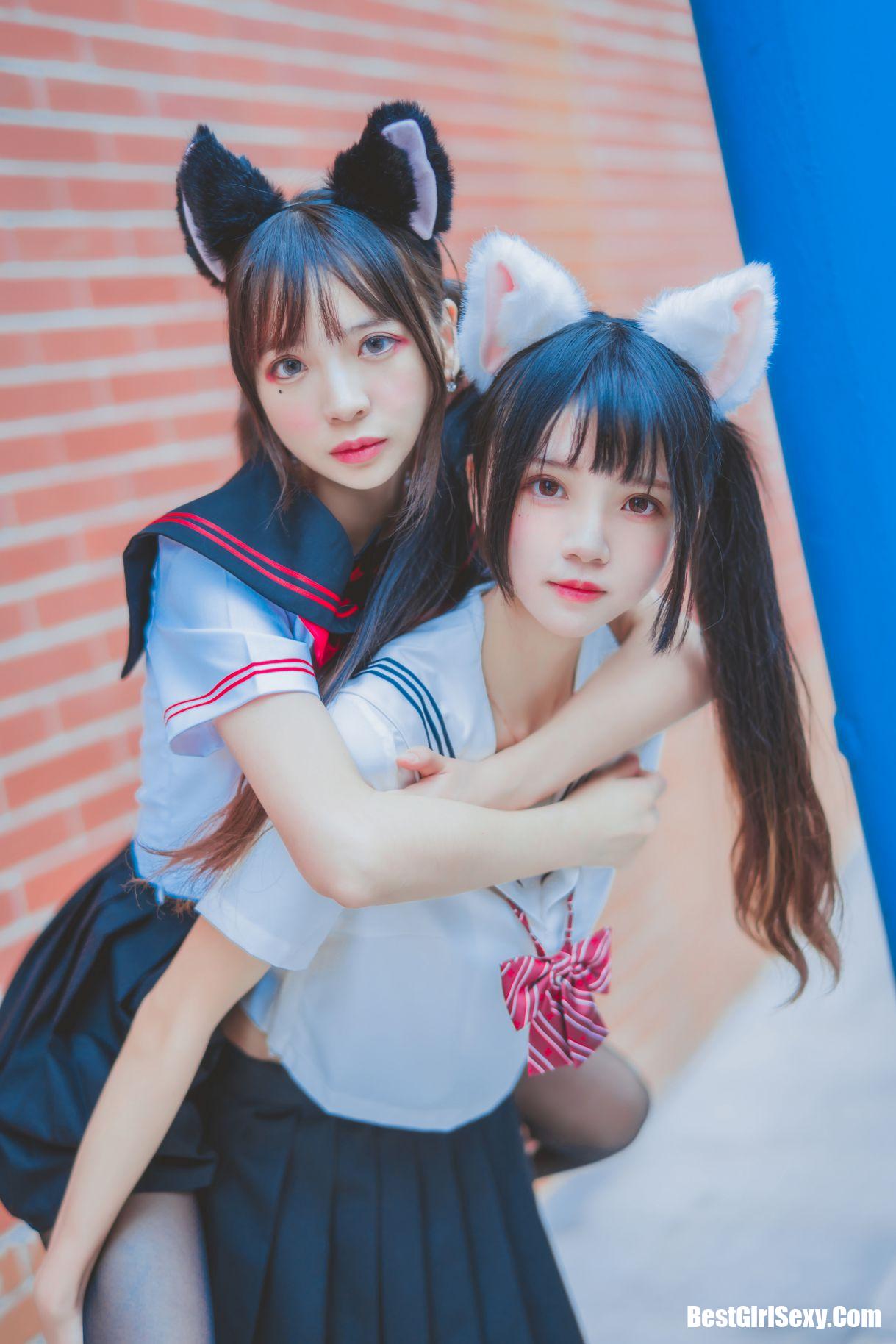 Coser@桜桃喵 Vol.003 JK百合2 19