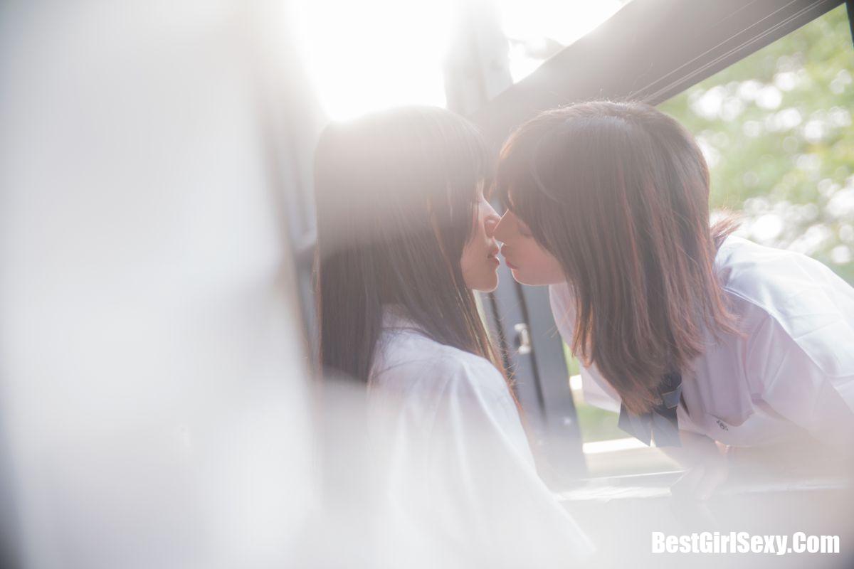 Coser@桜桃喵 Vol.002 JK百合1(桜桃喵&疯猫ss) 14