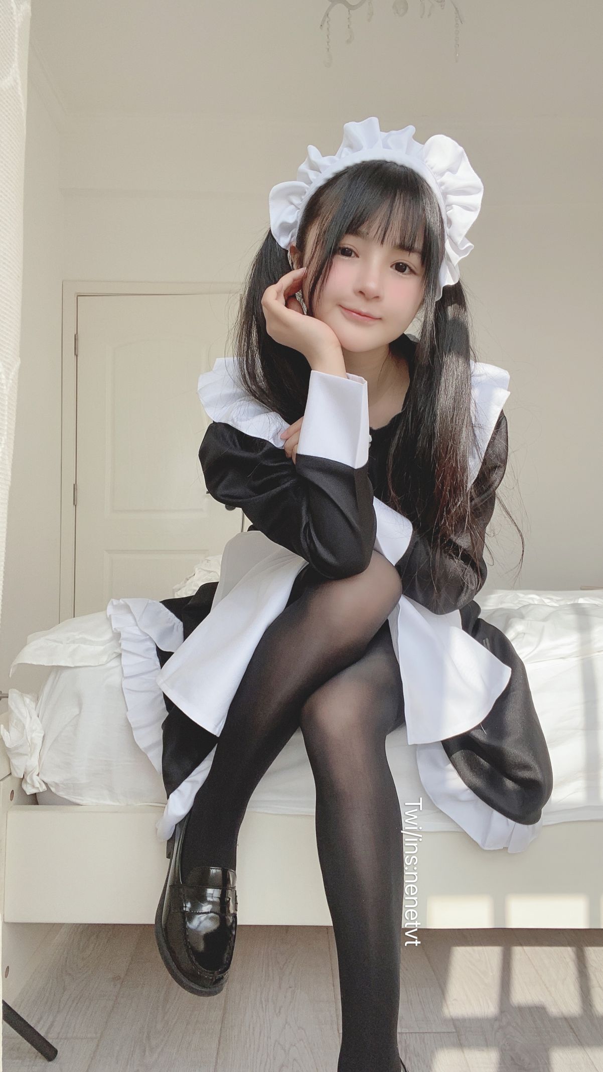 Coser@桜井宁宁 Vol.030 双马尾黑丝女仆 15