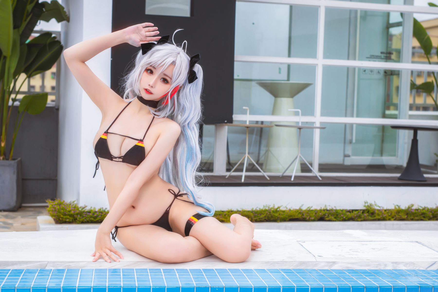 Coser@Momoko葵葵 水着 14