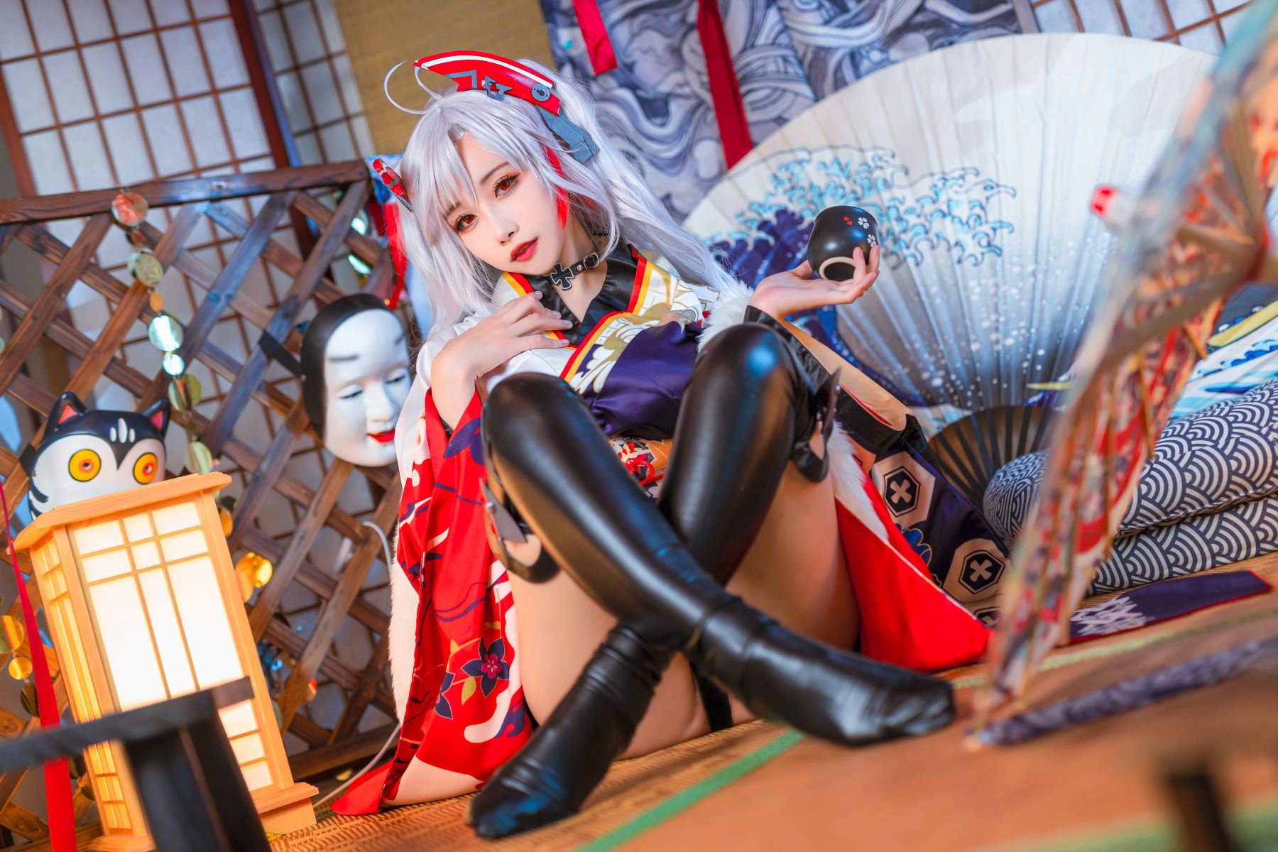 Coser@Momoko葵葵 和服 4