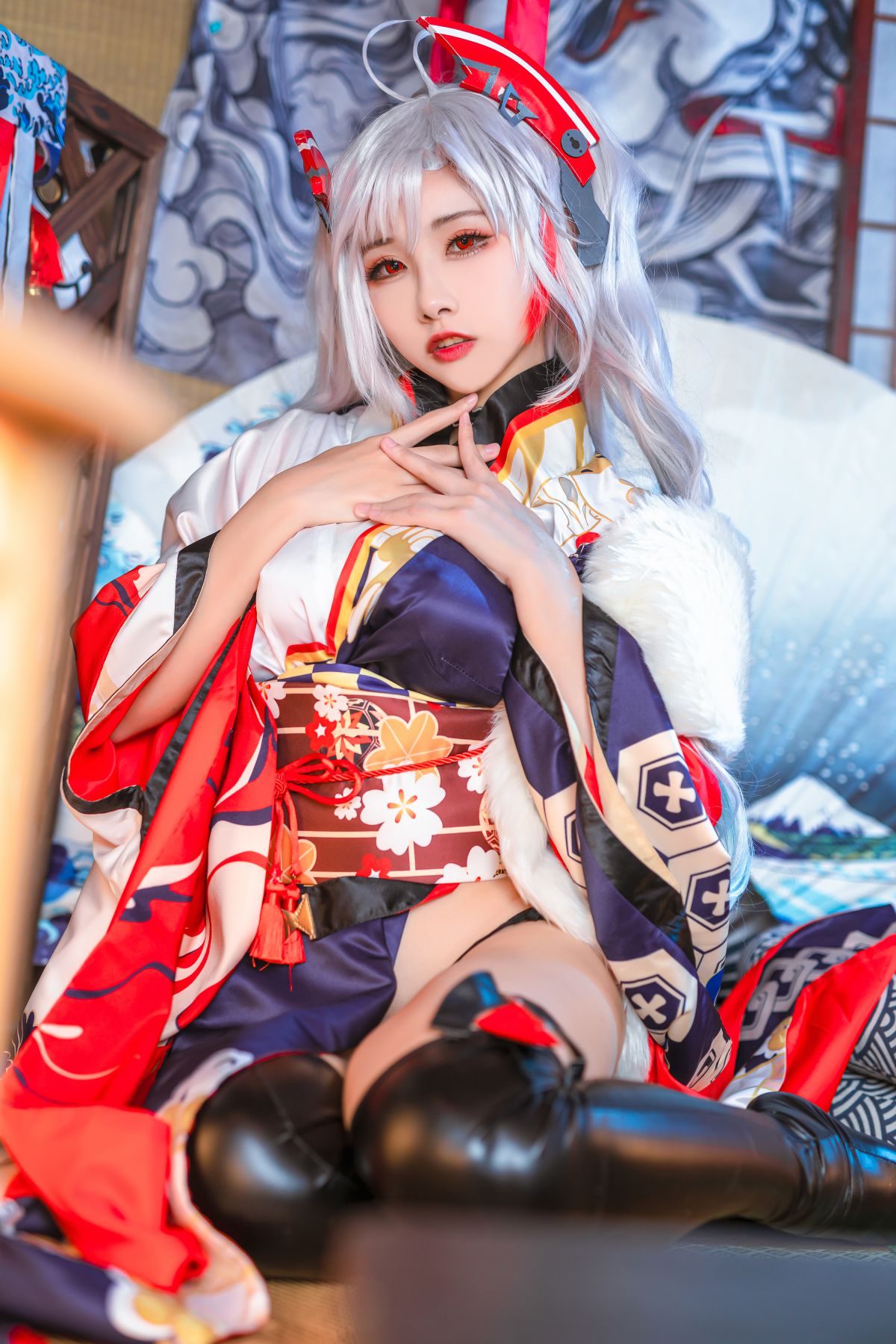 Coser@Momoko葵葵 和服 10