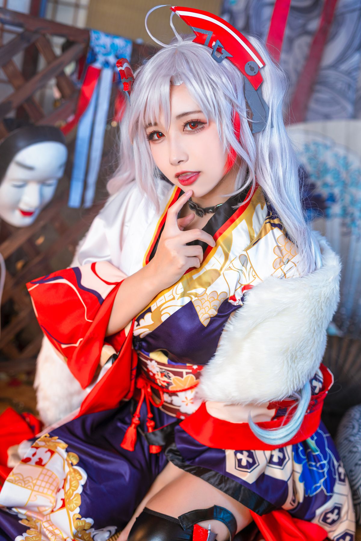 Coser@Momoko葵葵 和服 13