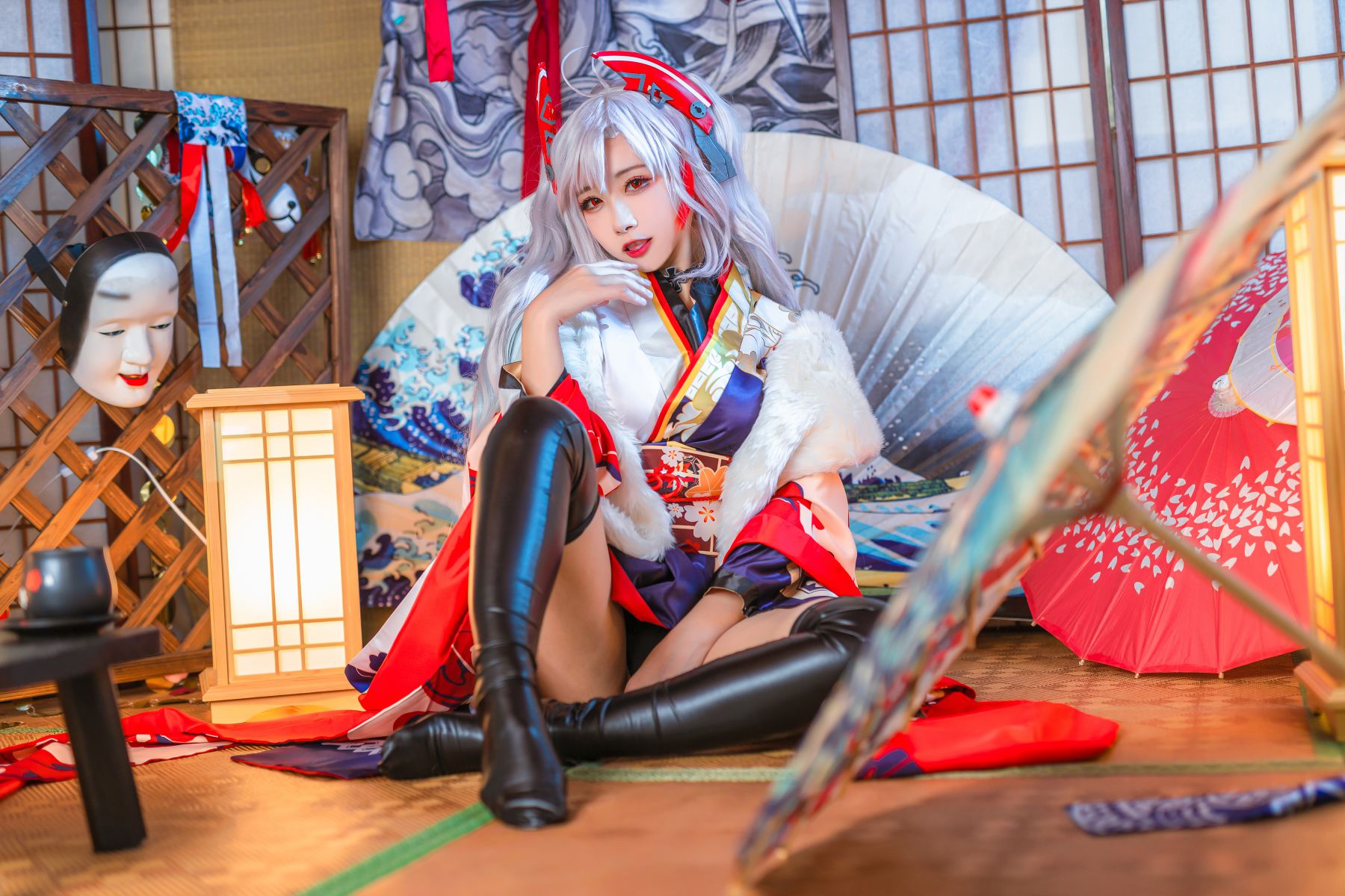 Coser@Momoko葵葵 和服 14