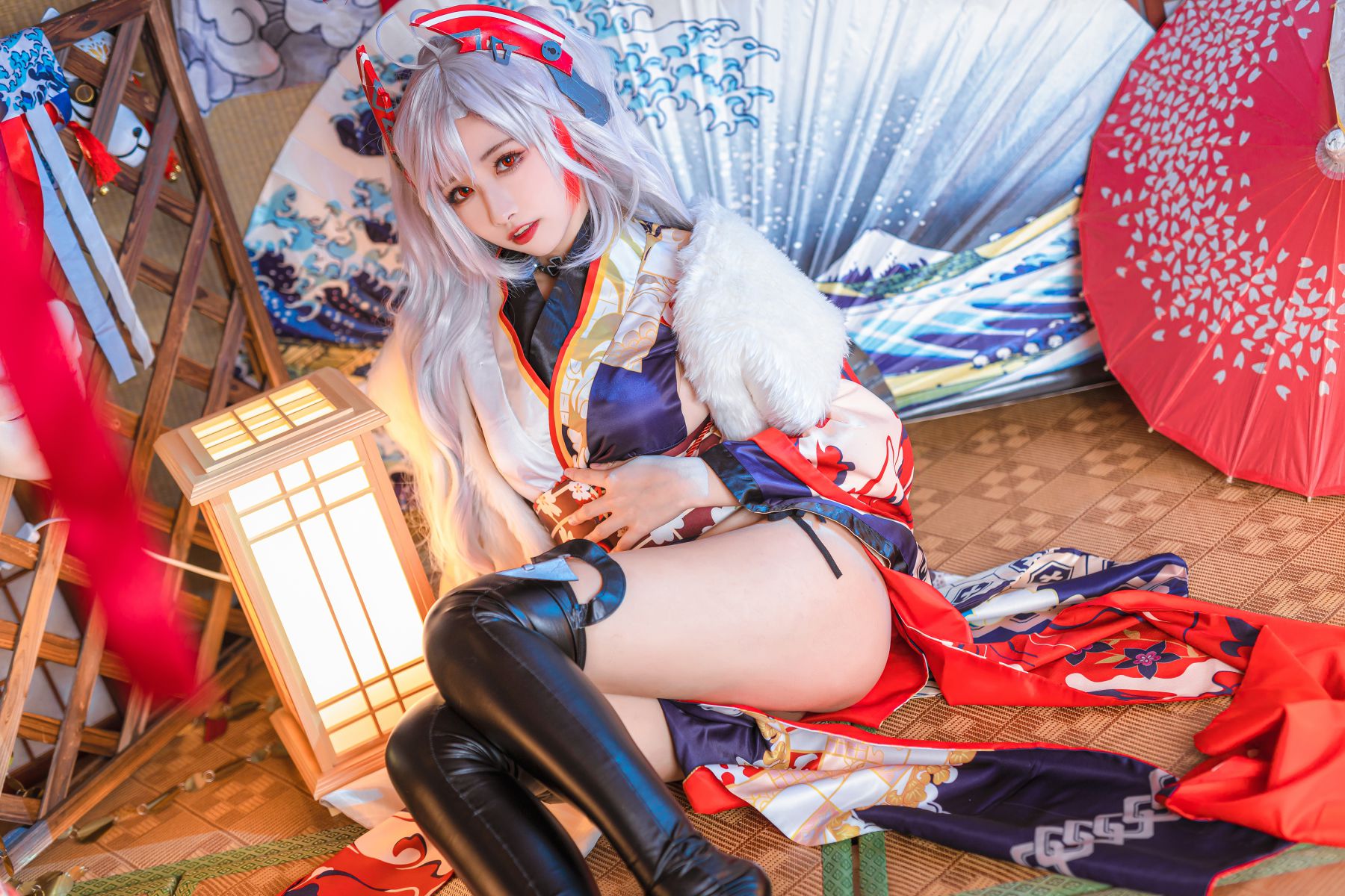 Coser@Momoko葵葵 和服 16