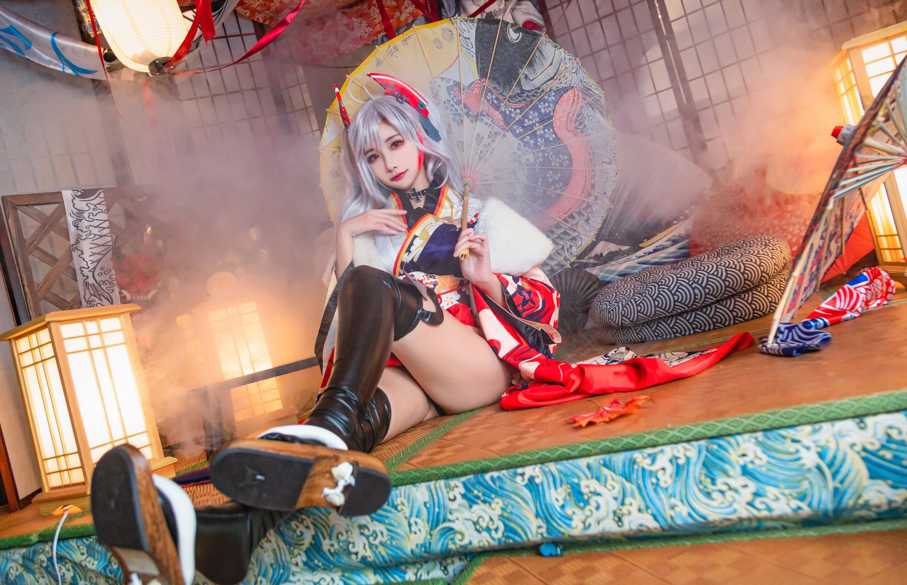 Coser@Momoko葵葵 和服 18