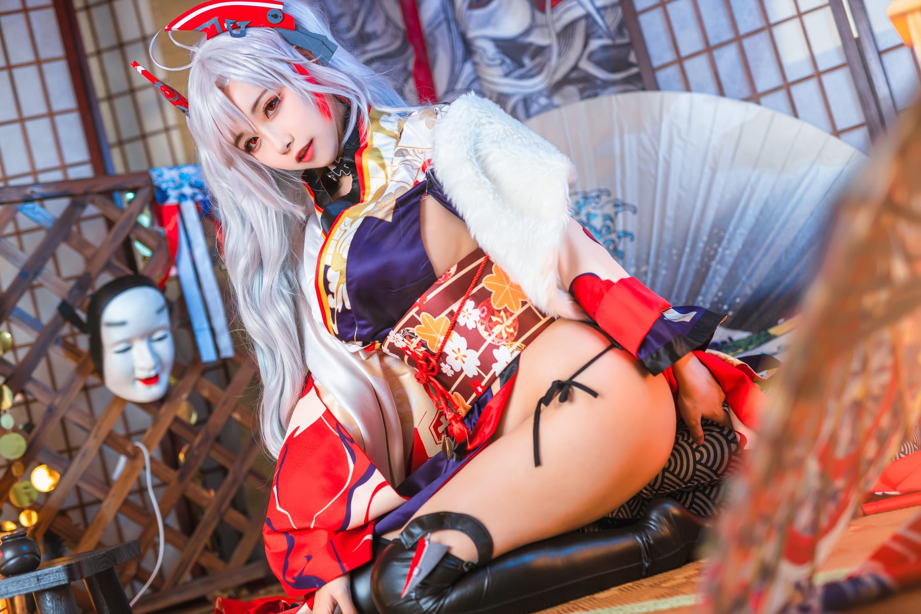 Coser@Momoko葵葵 和服 19