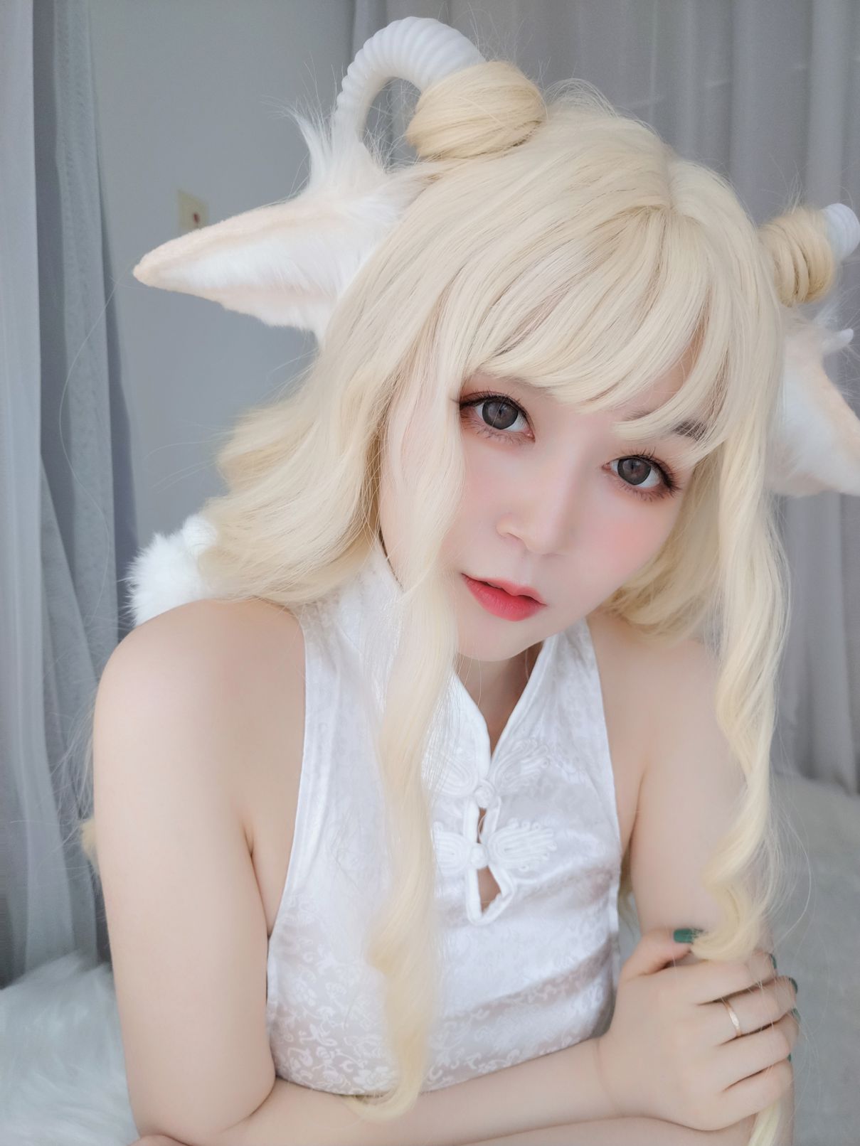 Coser@白银81 白旗袍 11