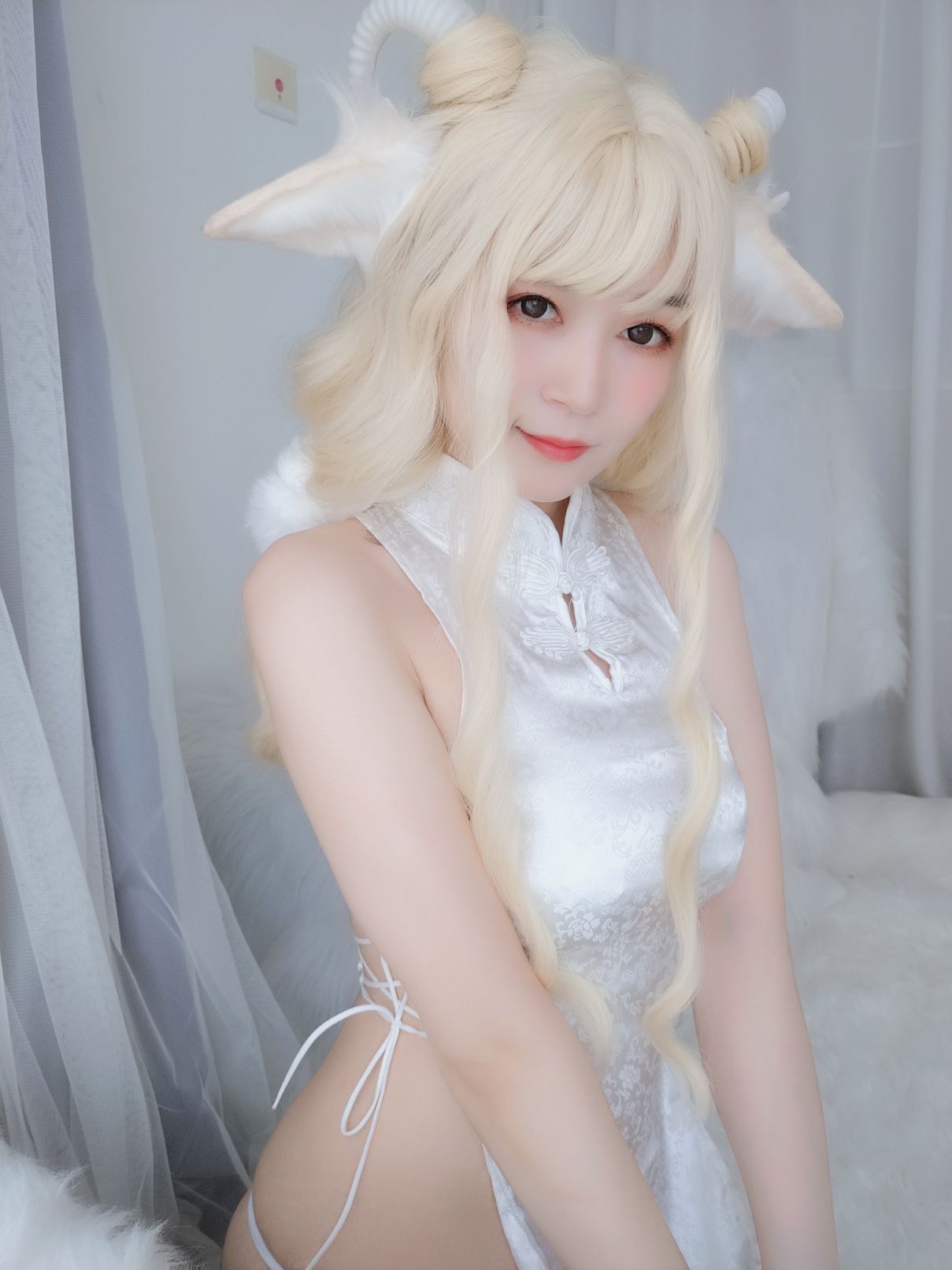 Coser@白银81 白旗袍 12