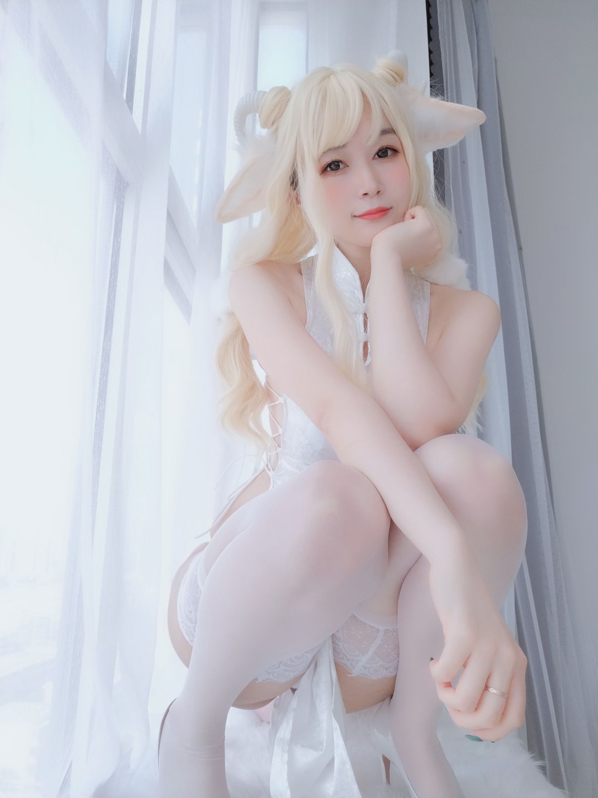 Coser@白银81 白旗袍 71