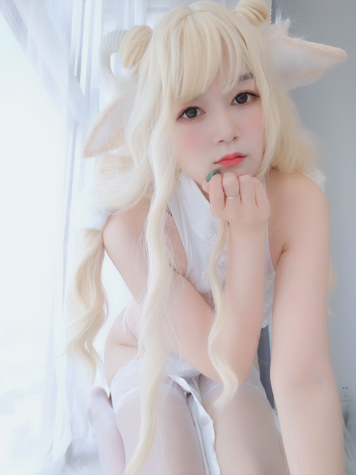 Coser@白银81 白旗袍 78