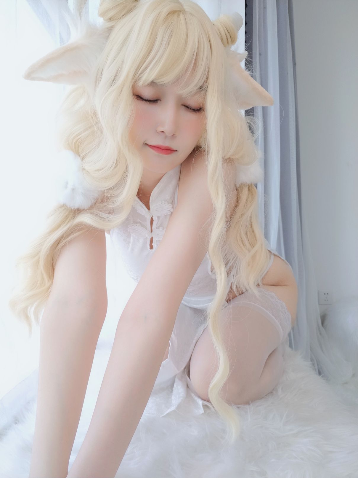 Coser@白银81 白旗袍 82