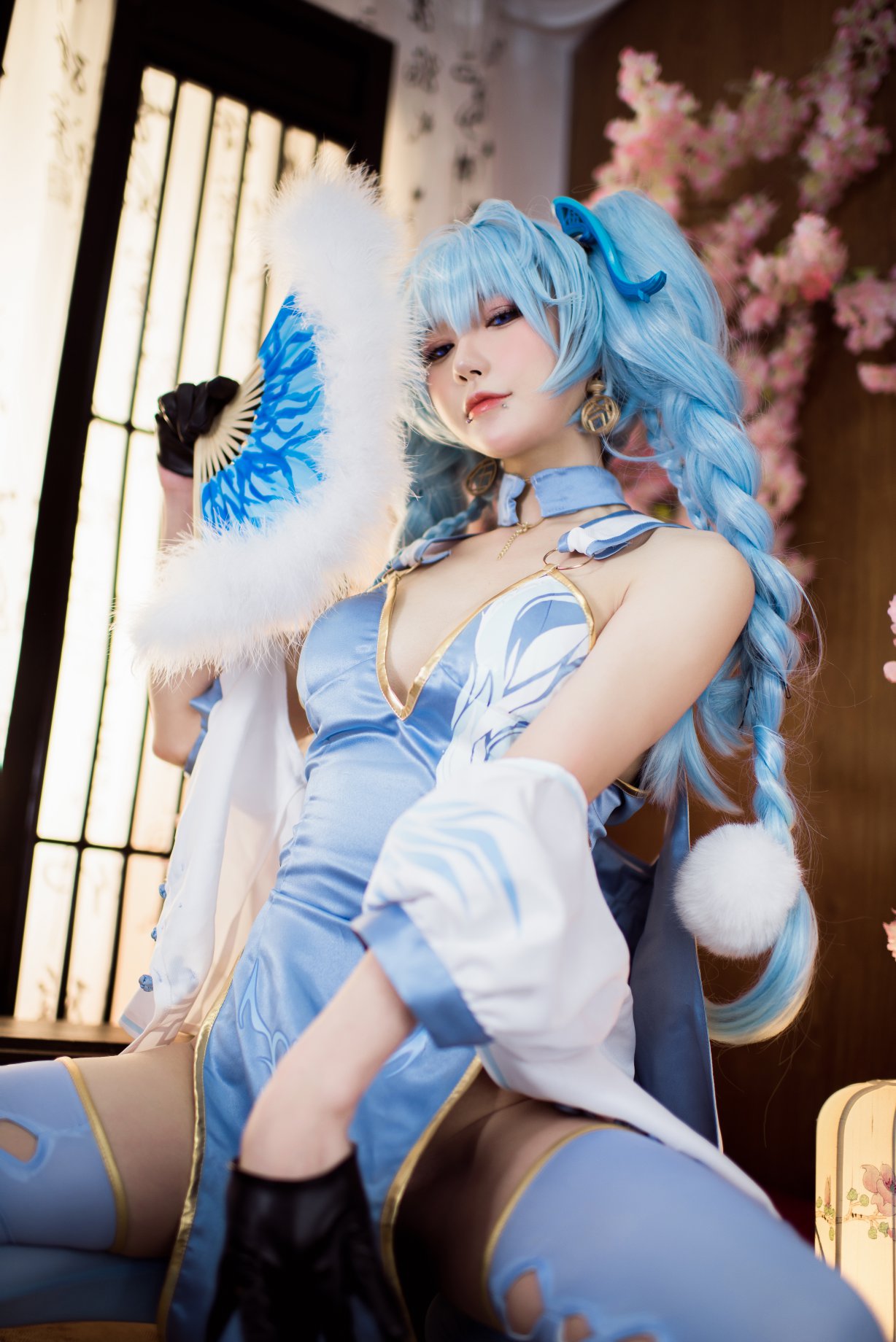 Coser@阿包也是兔娘 Vol.011 少女前线 PA15翠雀媚 0002