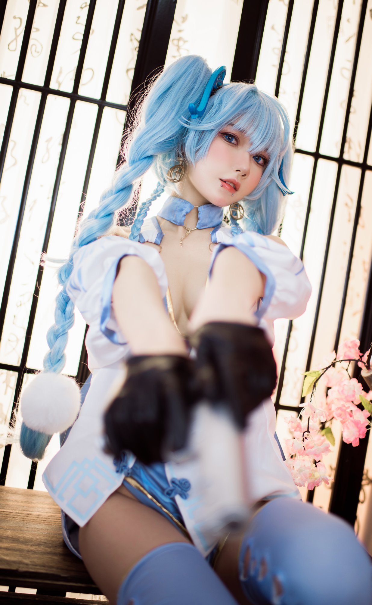 Coser@阿包也是兔娘 Vol.011 少女前线 PA15翠雀媚 0004