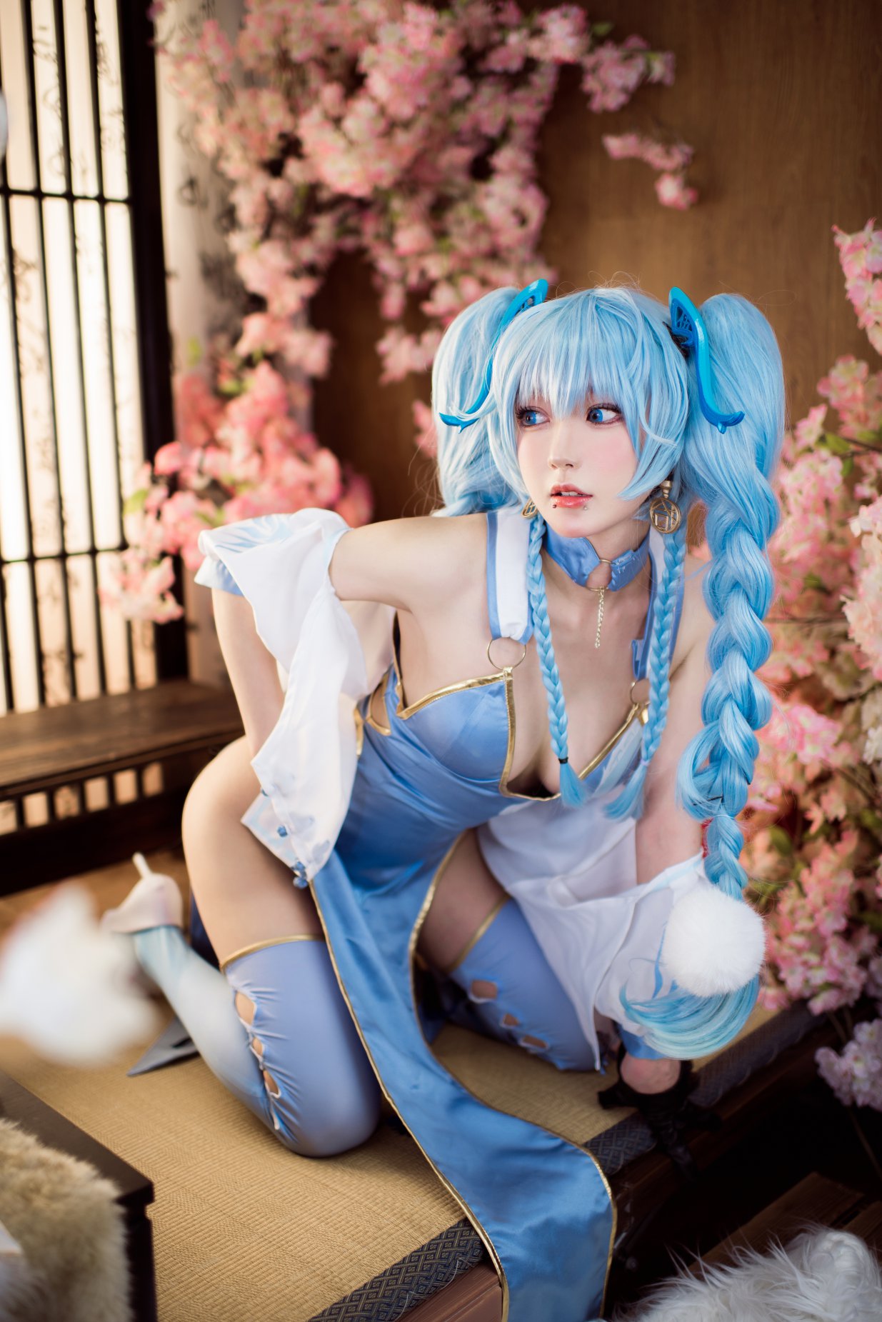 Coser@阿包也是兔娘 Vol.011 少女前线 PA15翠雀媚 0008