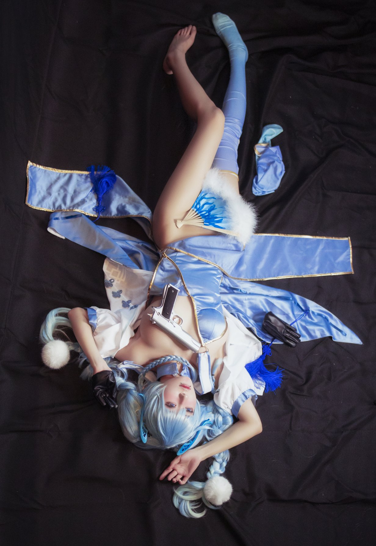 Coser@阿包也是兔娘 Vol.011 少女前线 PA15翠雀媚 0014