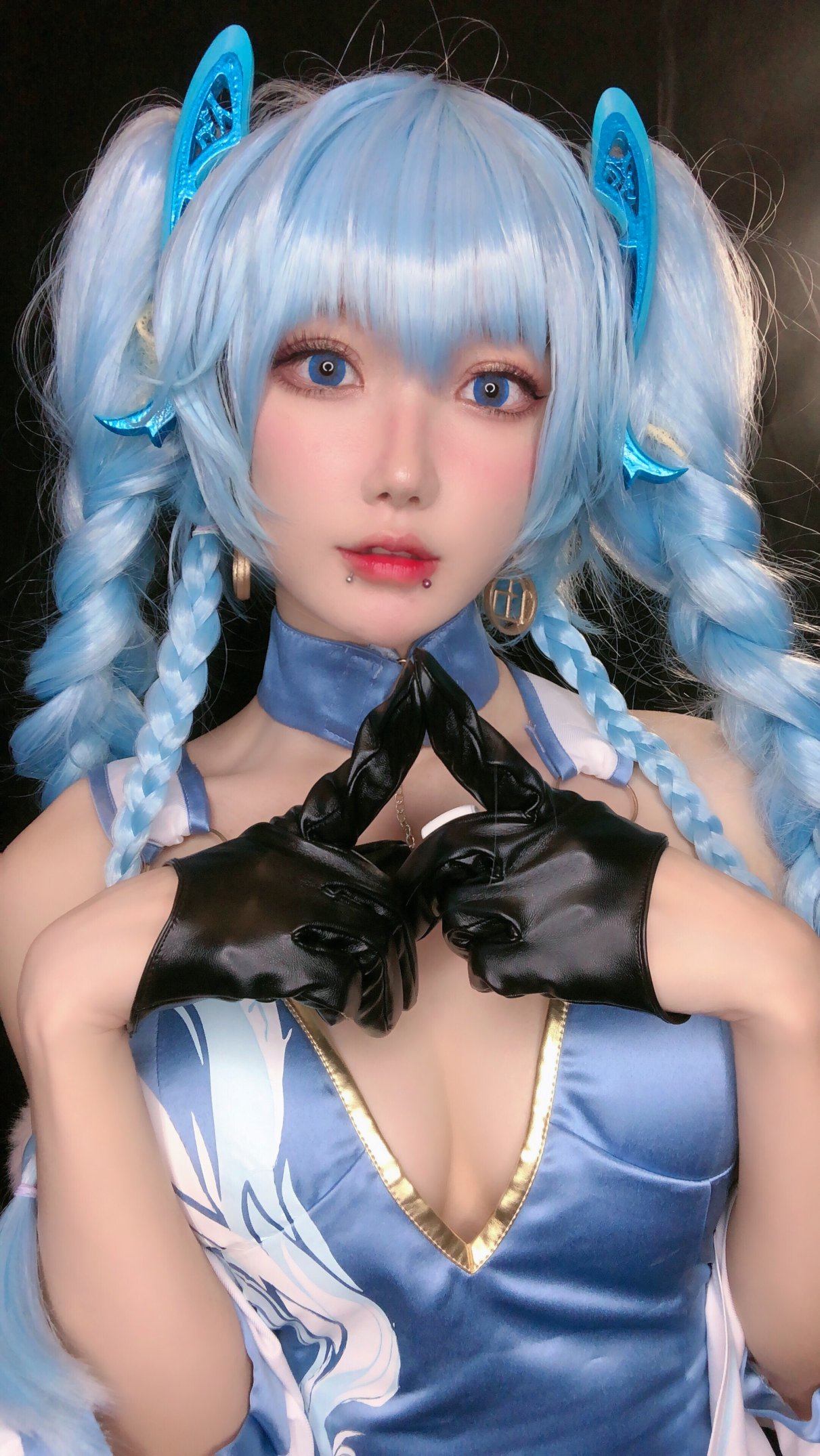 Coser@阿包也是兔娘 Vol.011 少女前线 PA15翠雀媚 0017