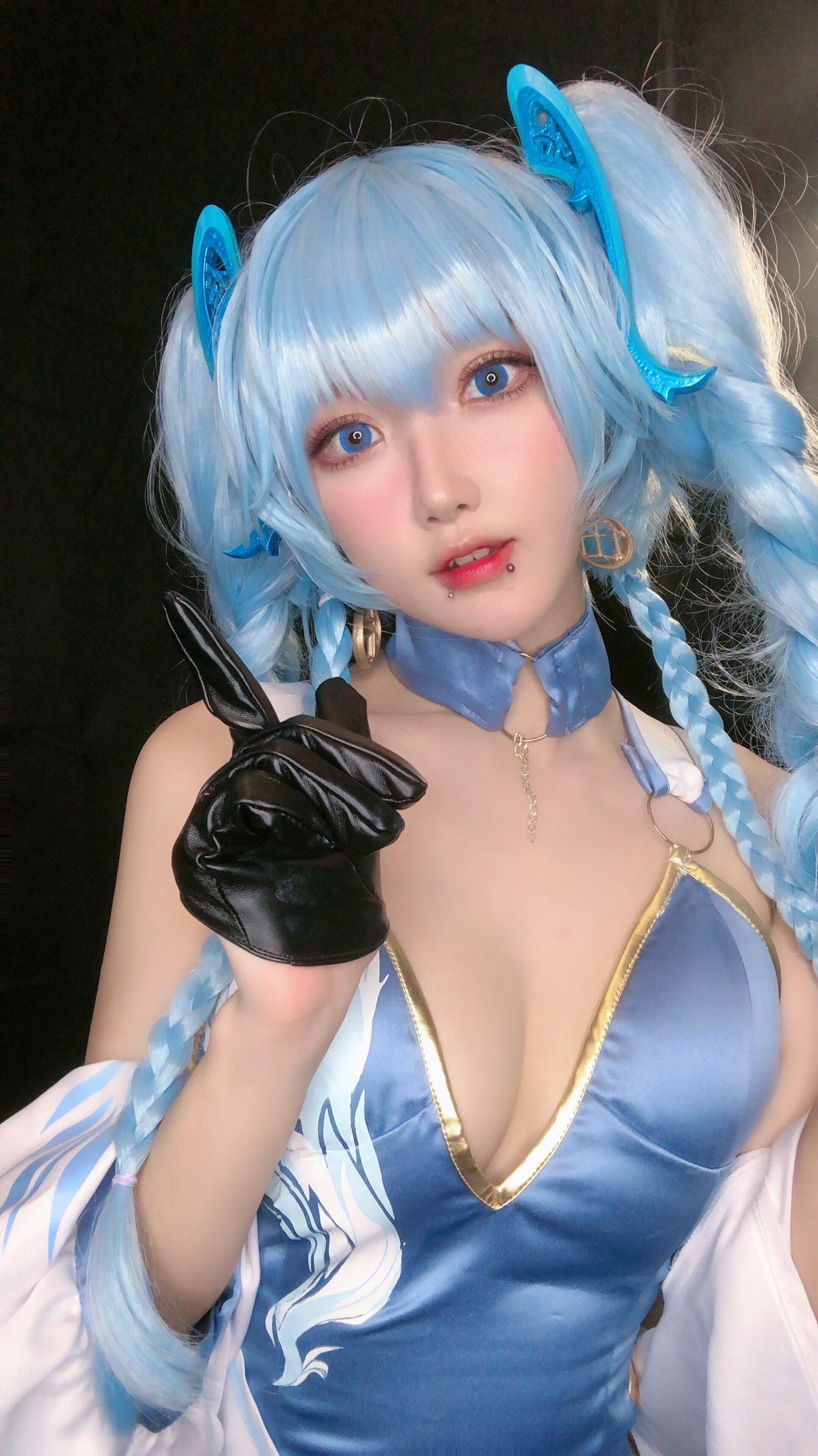 Coser@阿包也是兔娘 Vol.011 少女前线 PA15翠雀媚 0018