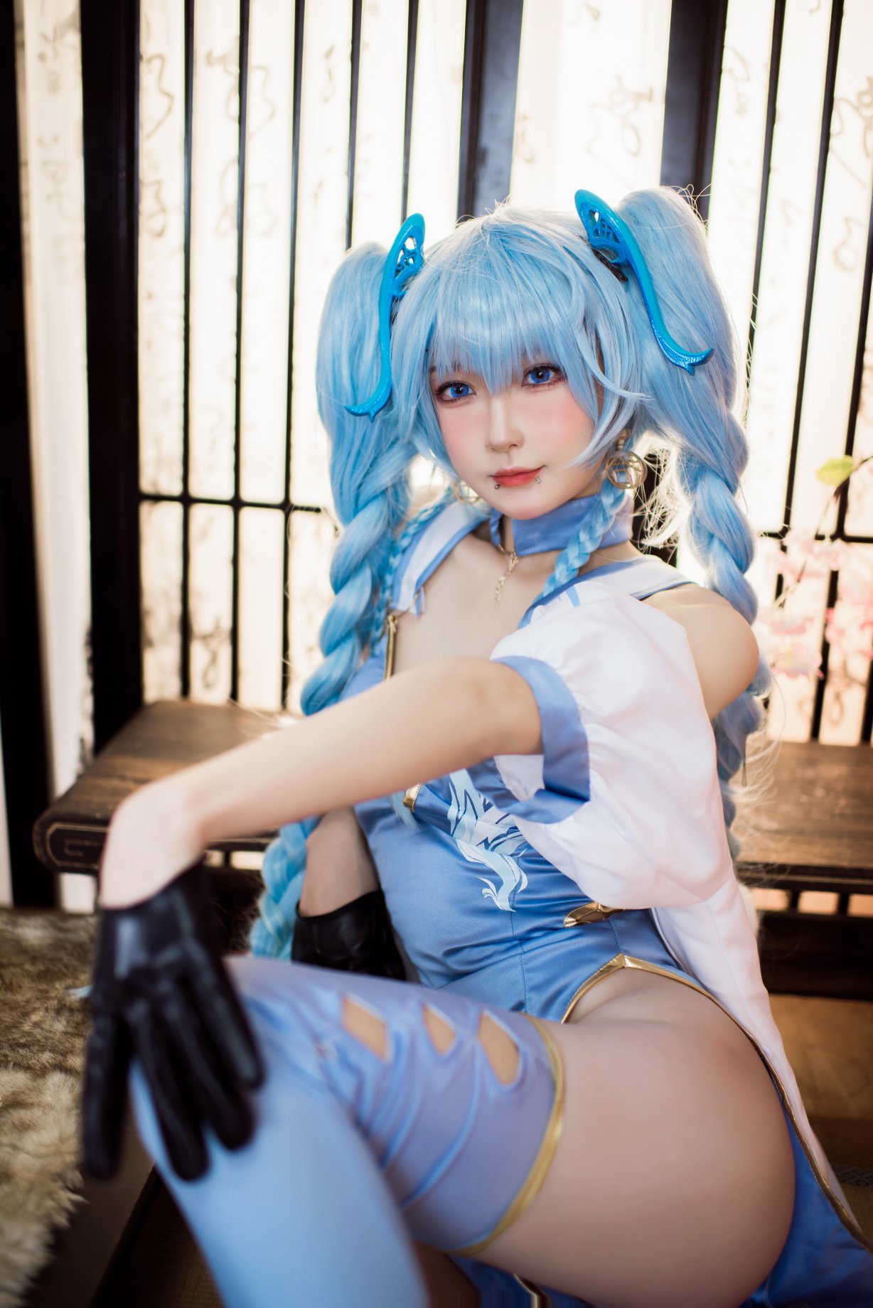 Coser@阿包也是兔娘 Vol.011 少女前线 PA15翠雀媚 0027