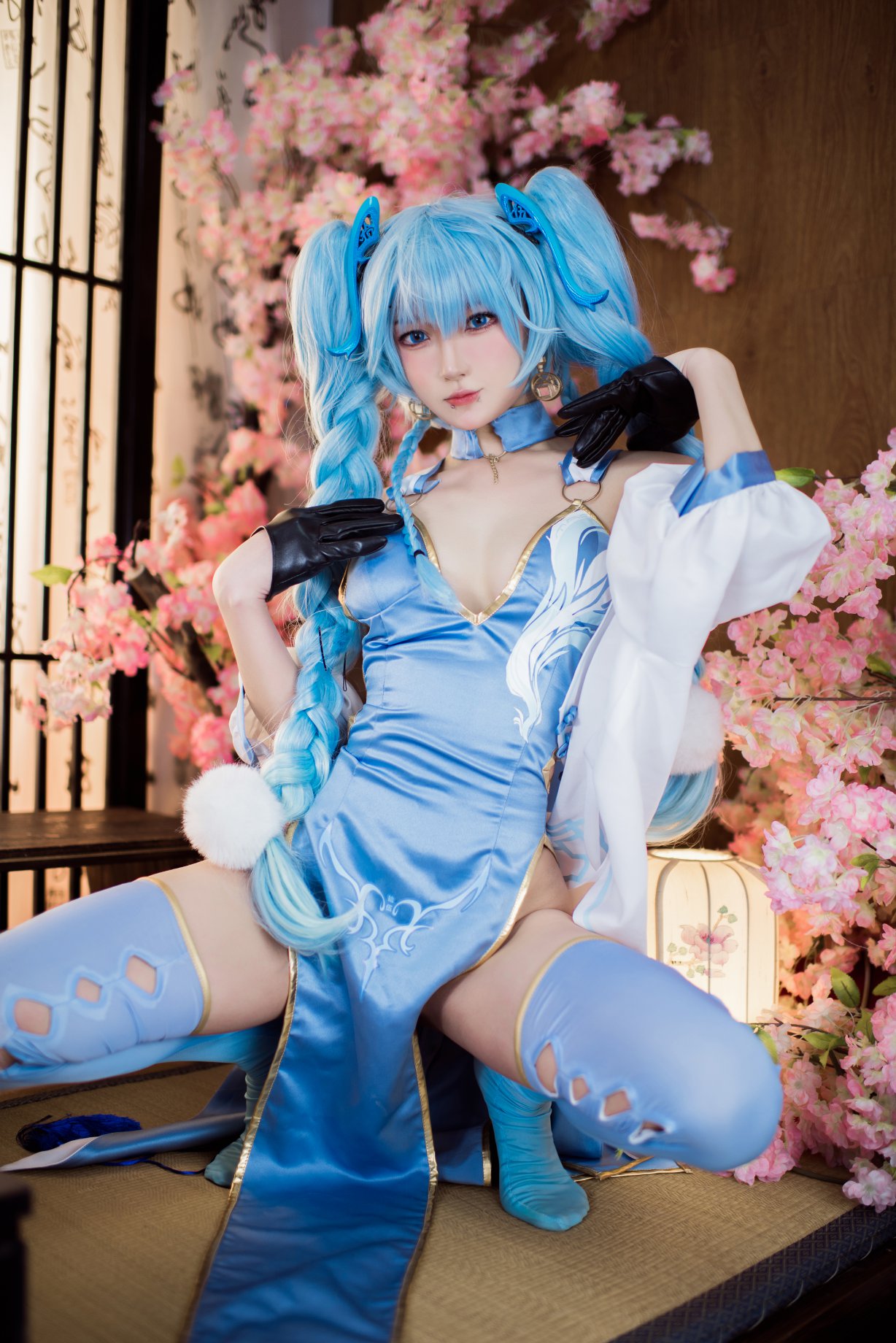 Coser@阿包也是兔娘 Vol.011 少女前线 PA15翠雀媚 0031