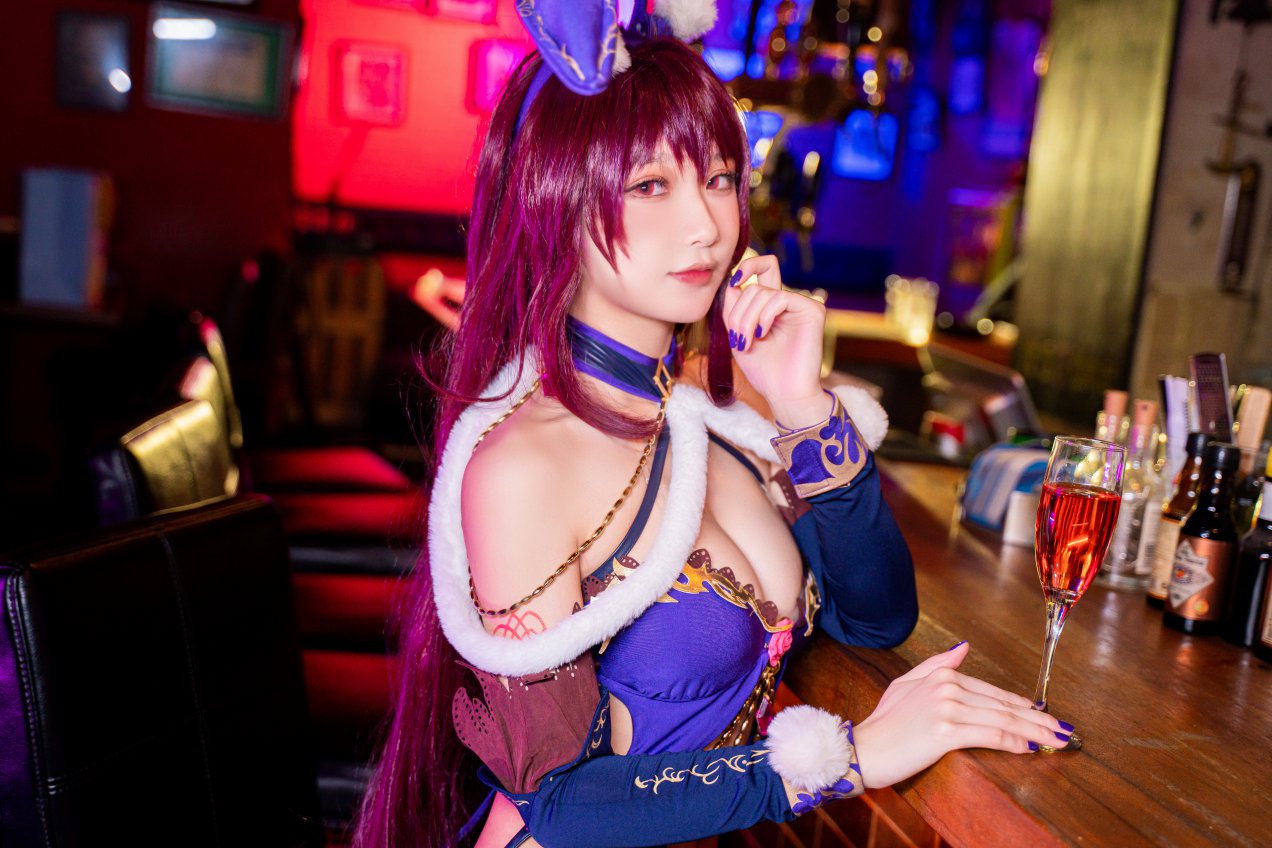 Coser@阿包也是兔娘 Vol.010 斯卡哈兔女郎 0023