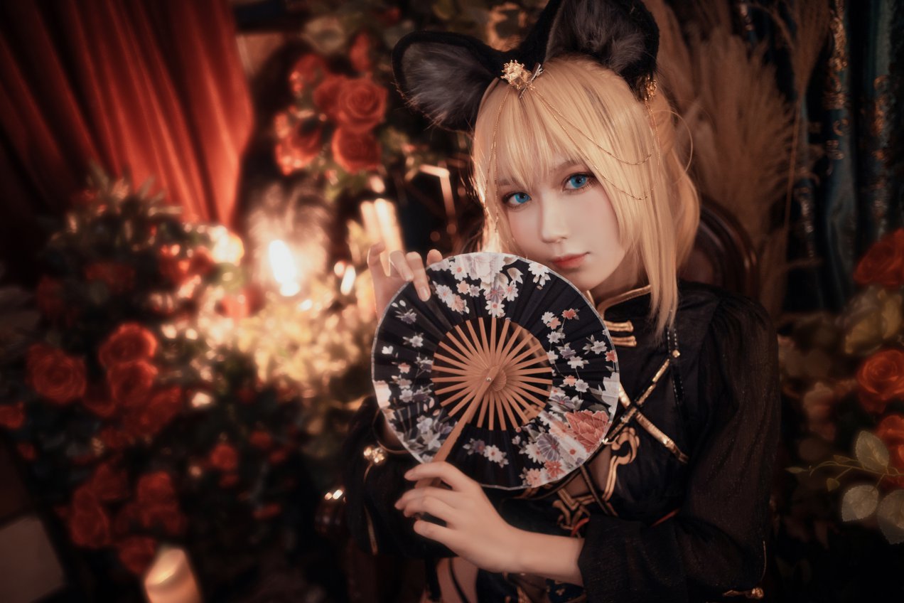 Coser@阿包也是兔娘 Vol.009 只鼠于你旗袍 0008