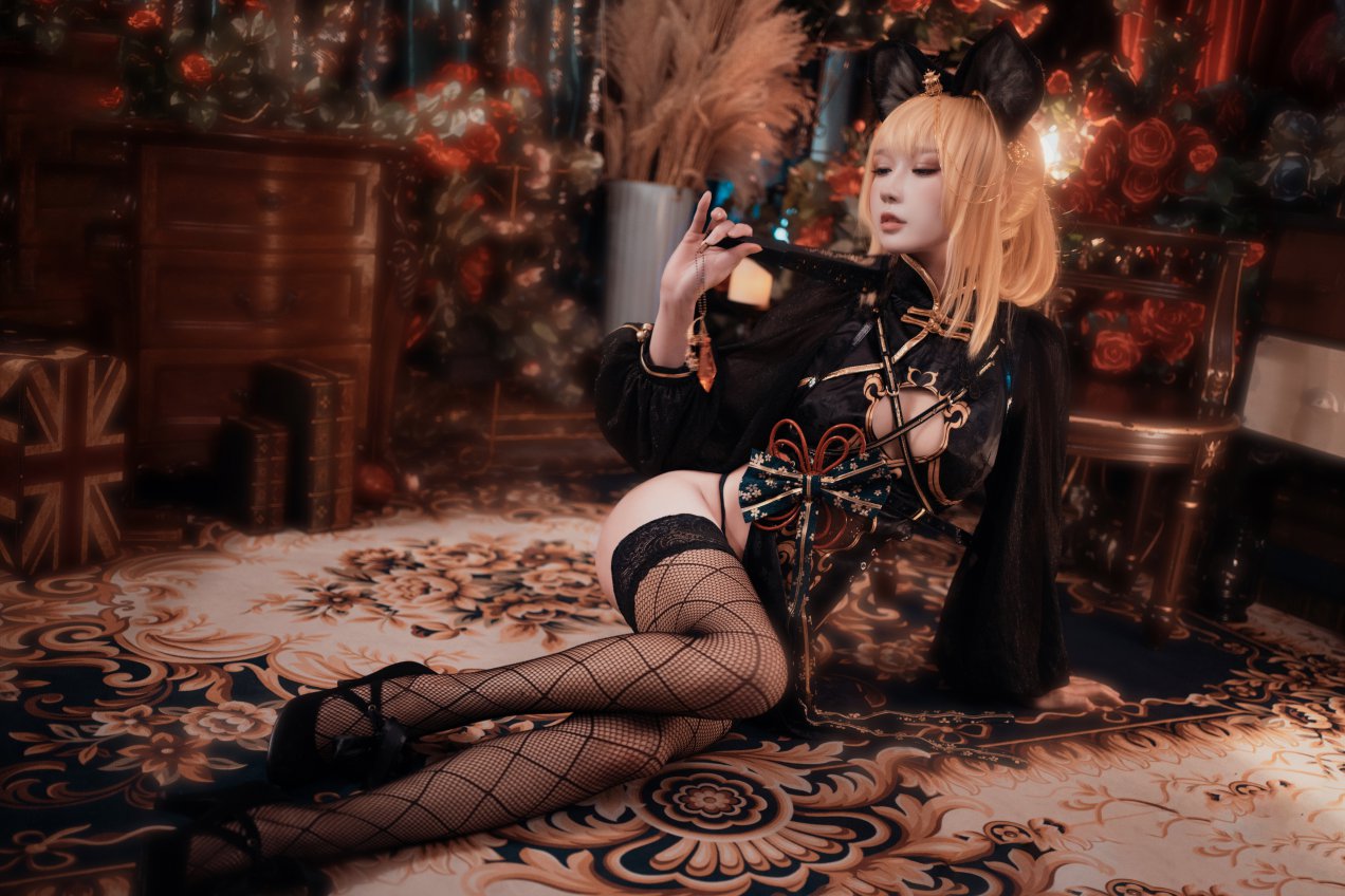 Coser@阿包也是兔娘 Vol.009 只鼠于你旗袍 0014