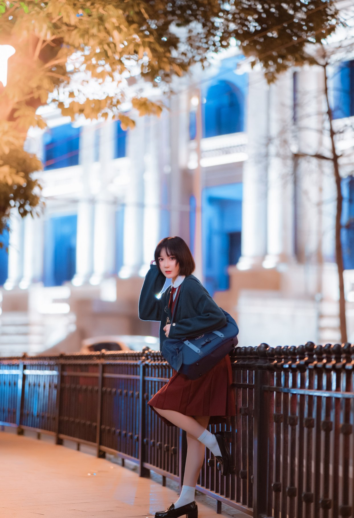 Coser@阿包也是兔娘 Vol.008 JK日常 0001