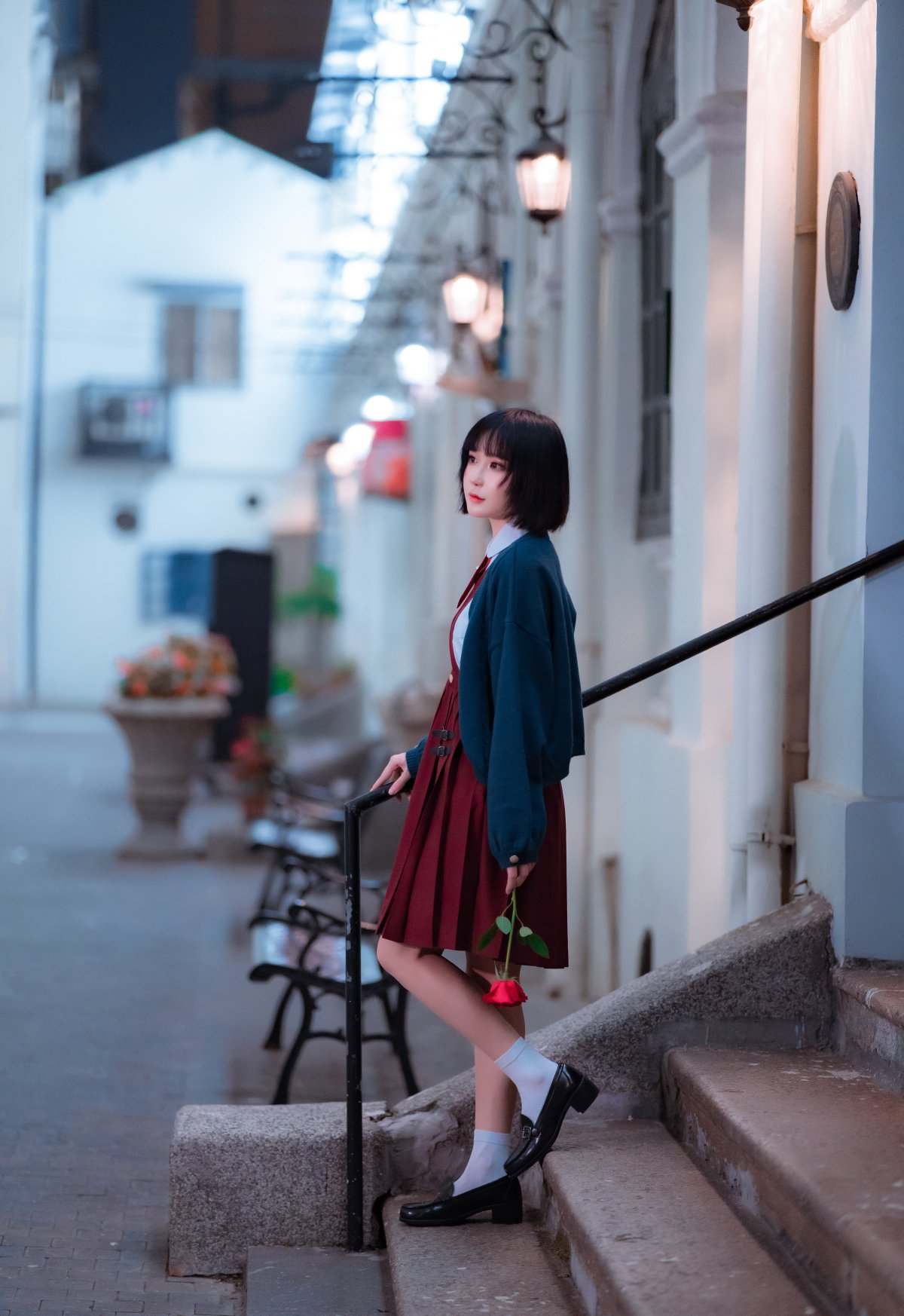 Coser@阿包也是兔娘 Vol.008 JK日常 0007