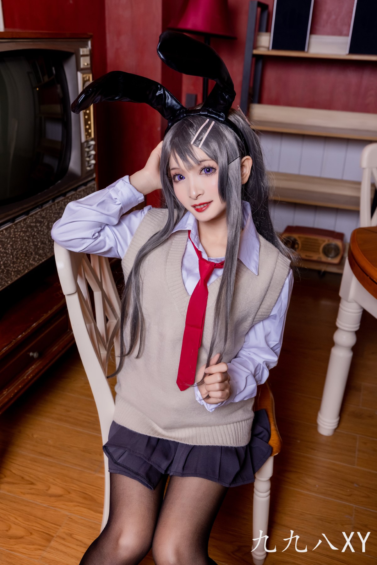 Coser@九九八吖 Vol 007 麻衣学姐 0020 7356425400.jpg