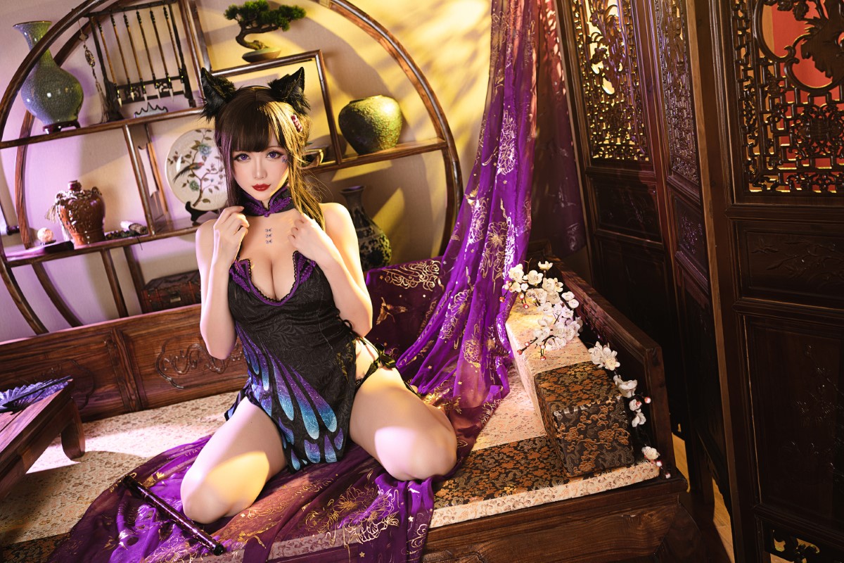 Coser@星之迟迟 Vol 124 蝴蝶旗袍 0014 1311749681.jpg