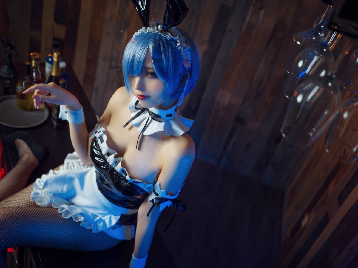 Coser@念雪 Vol 023 蕾姆兔女郎 0013 8858050865.jpg